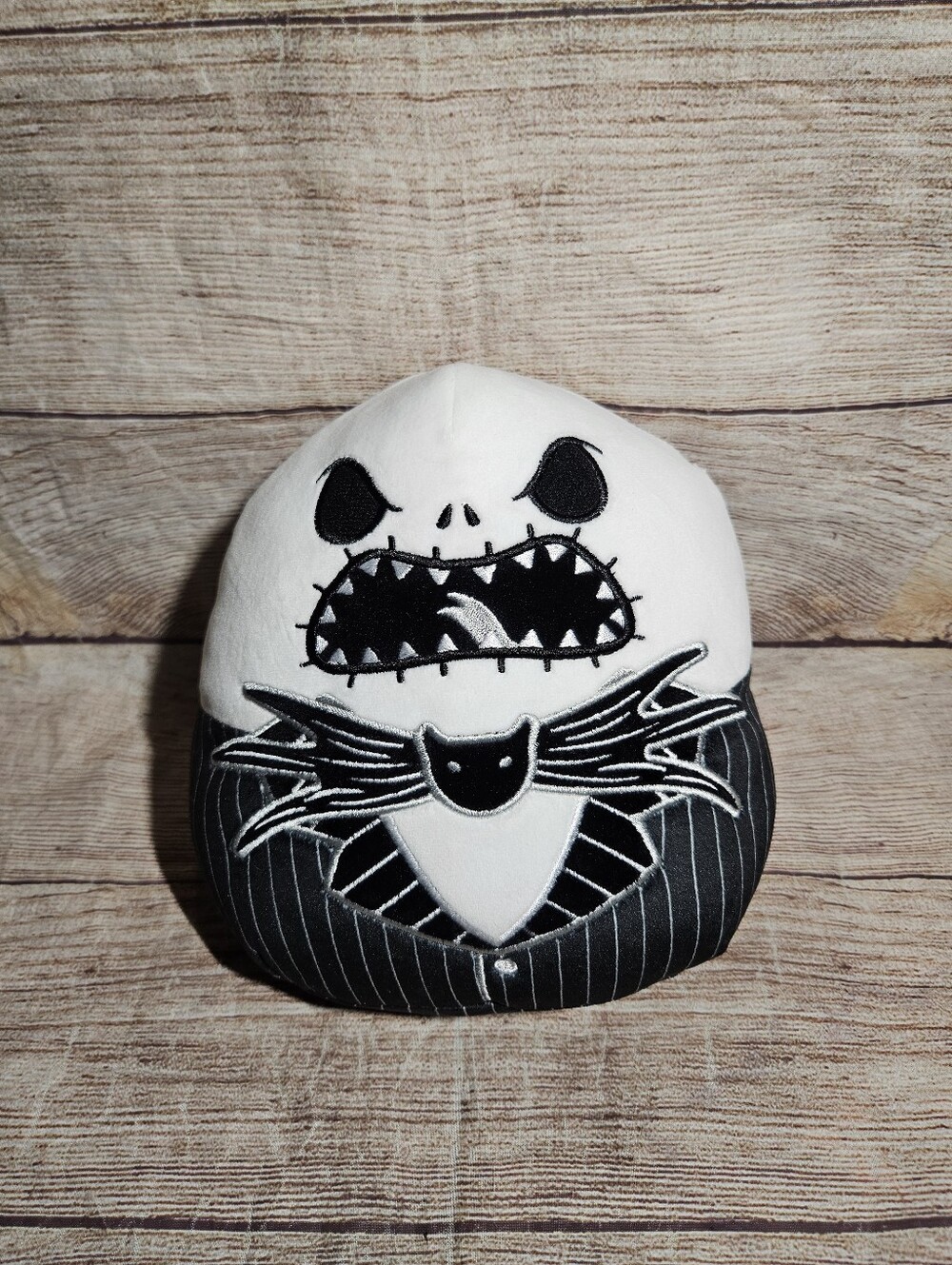 Nightmare before christmas scary face jack skellington 8" squishmallow plush